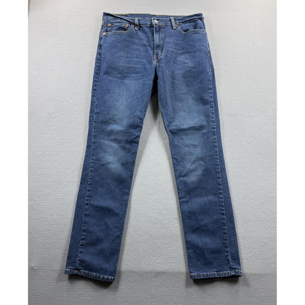 Levis 511 Slim Jeans Mens 36x34 (Fit 34x32) Medium Wash Tapered Leg Stretch‎